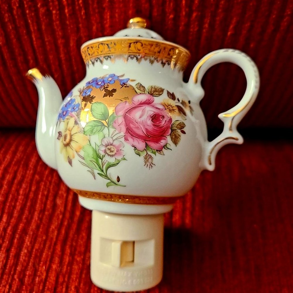 COPY - Porcelain Teapot  Night Light